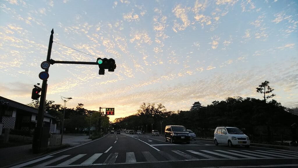 夕方の空